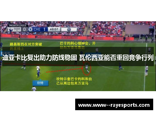 迪亚卡比复出助力防线稳固 瓦伦西亚能否重回竞争行列